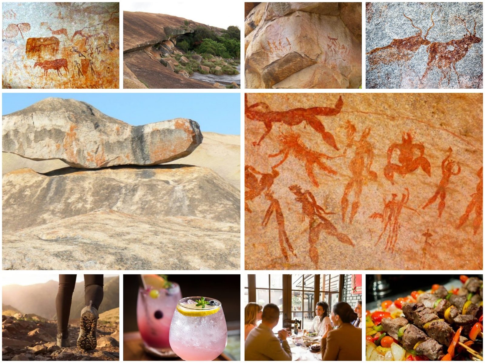 Step into the rich and awe-inspiring history of Africa and Zimbabwe with a journey through it's ancient Rock Art.
